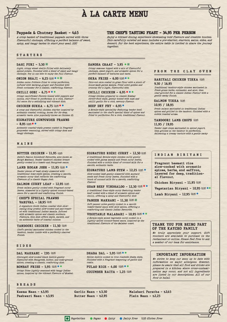 PORTRAIT MENU 2 (1A)